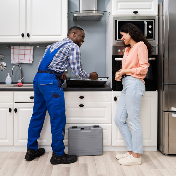 can you provide an estimate for cooktop repair before beginning any work in Valley City Ohio